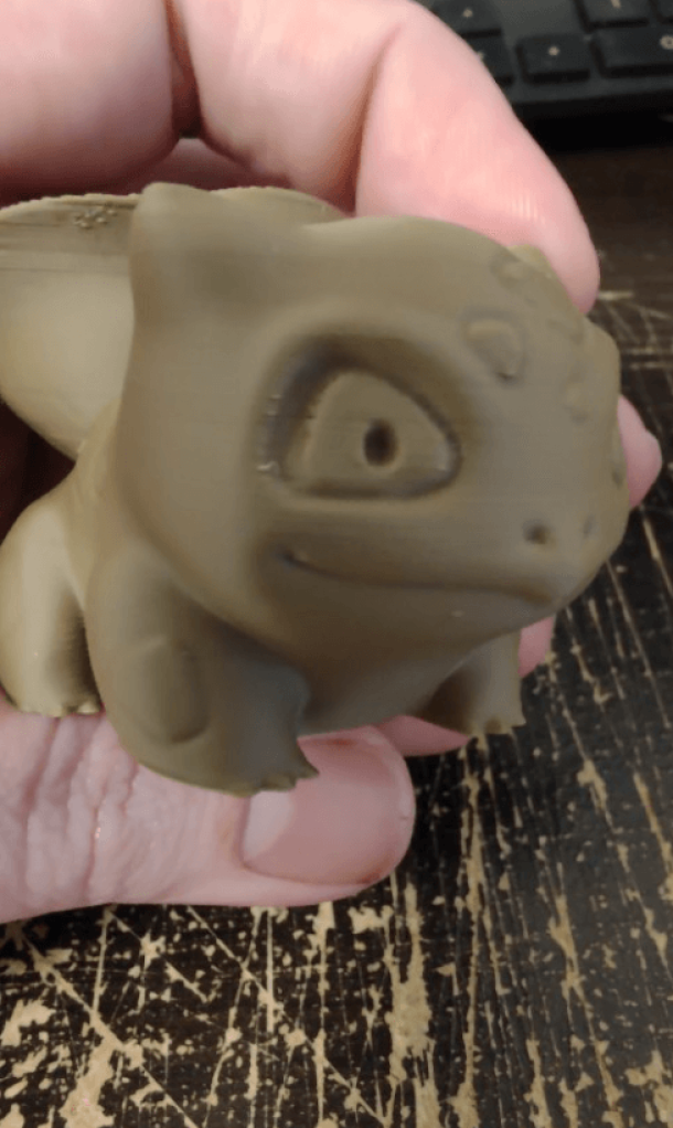 Bulbasaur 3d printed item by Pioneer 3D screenshot 3d printing videos