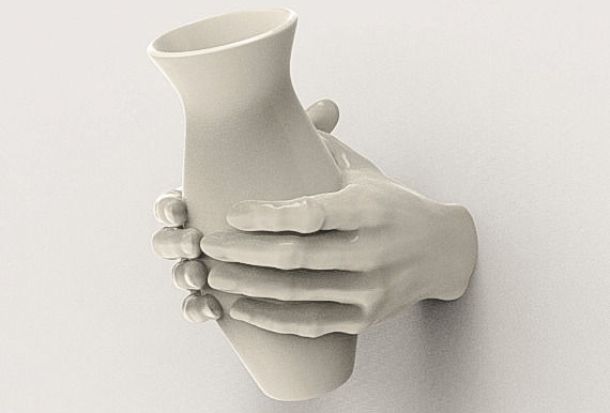 Hand vase product photo