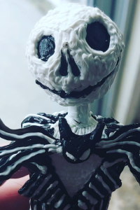 Jack skellington 3d pen figurine