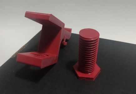 Headphone clamp product photo